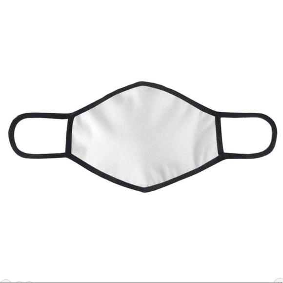 IN STOCK Fast Ship Black Skull Pink Rose Face Mask - Picture 6 of 8